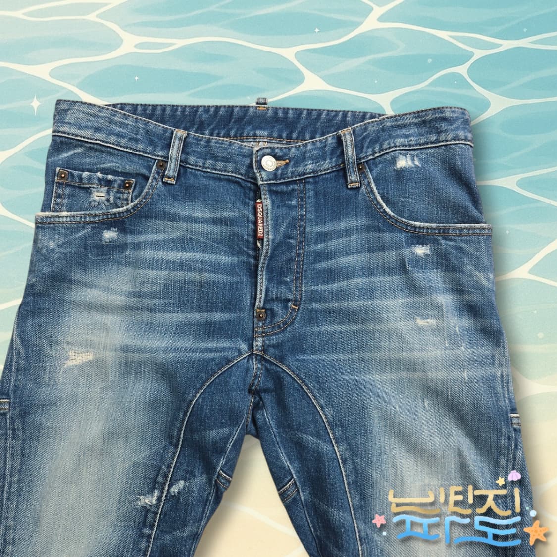 48 정품 디스퀘어드2 20SS 타이디 바이커 데님 상품이미지2