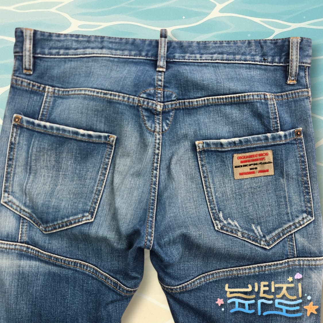 48 정품 디스퀘어드2 20SS 타이디 바이커 데님 상품이미지6