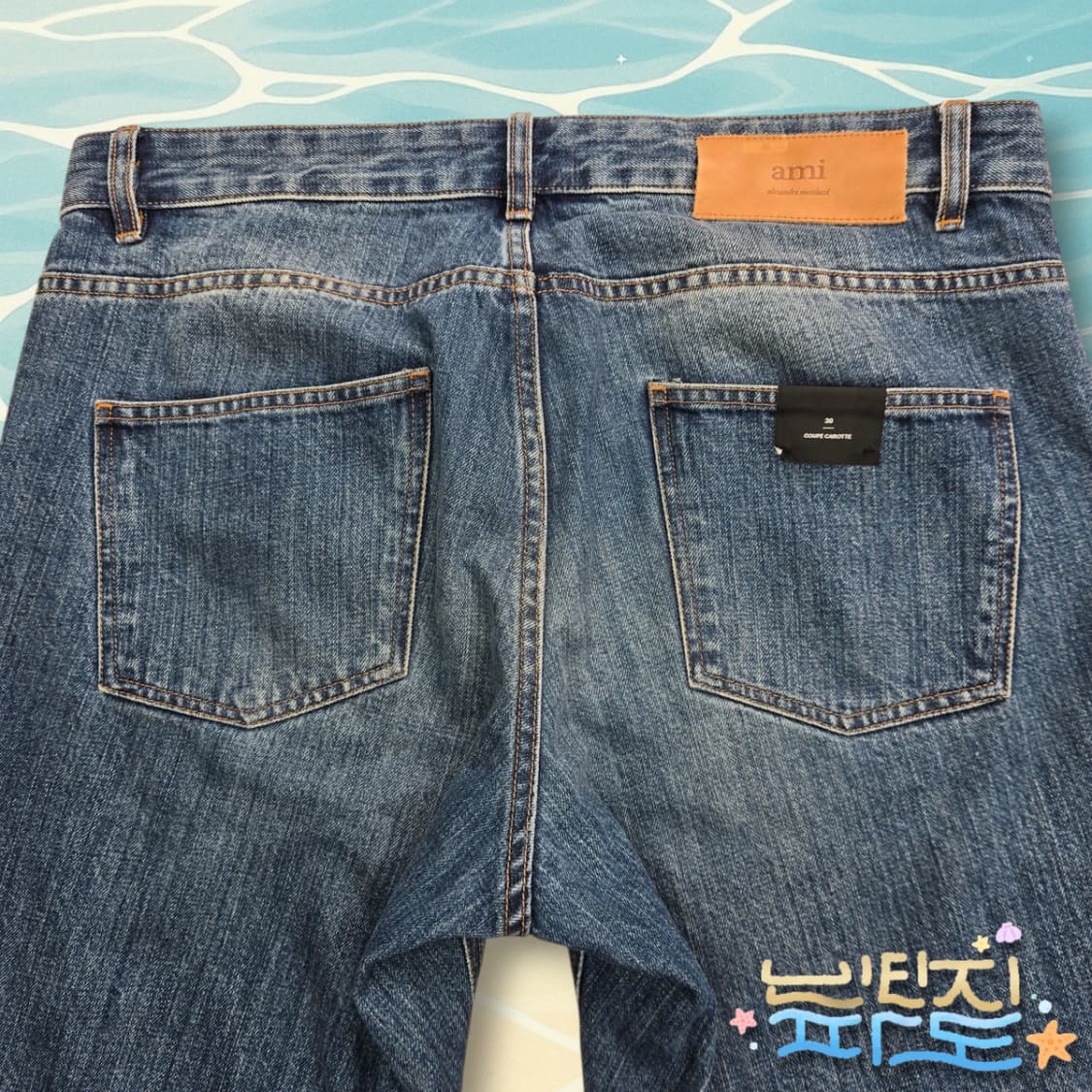 34 35 AMI 아미 17SS 데님 청바지 상품이미지7