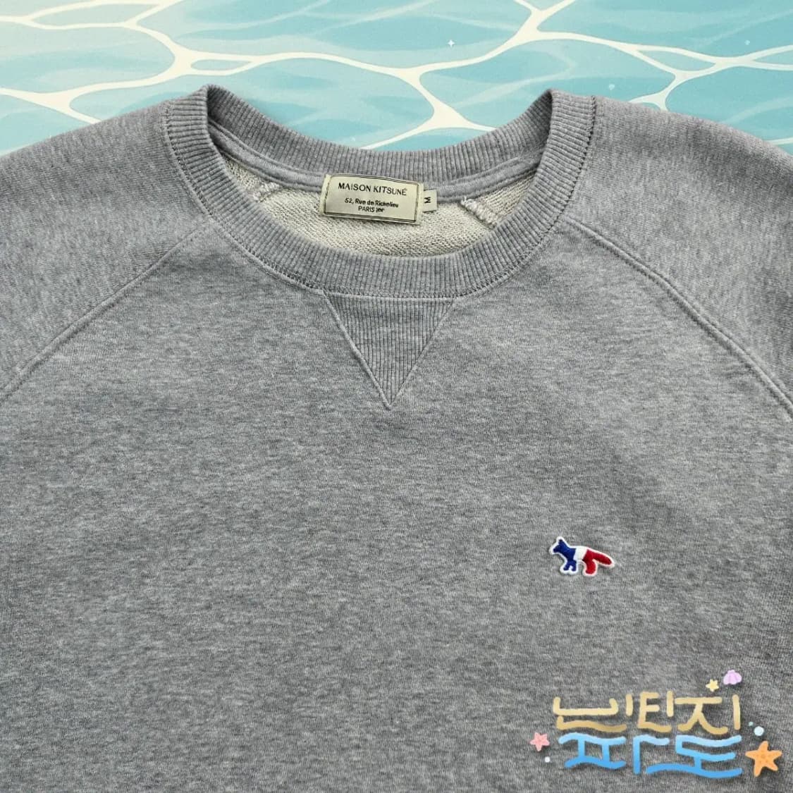 M 메종키츠네 폭스패치 맨투맨 상품이미지2