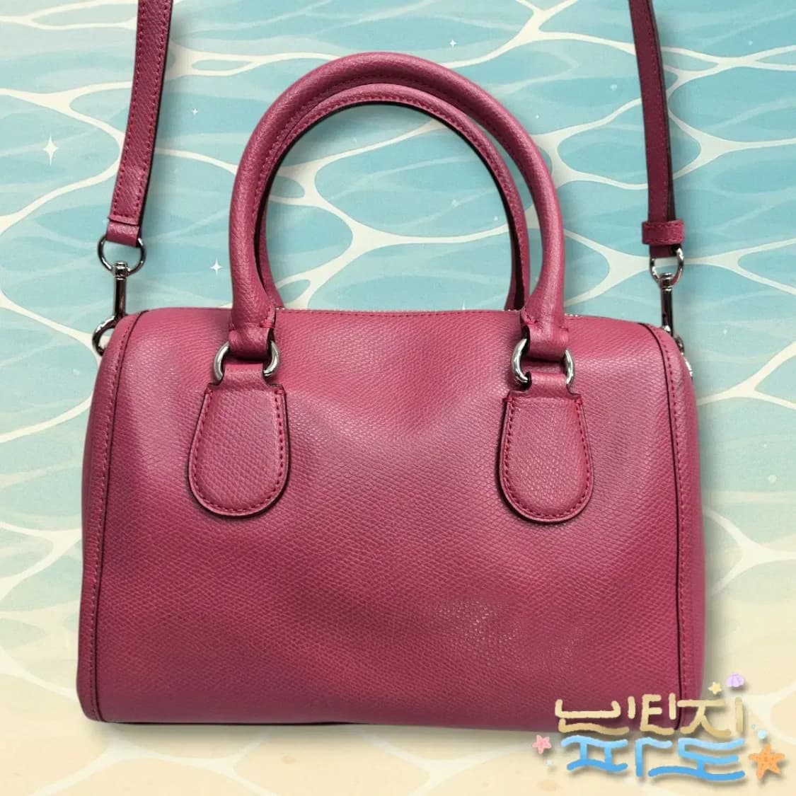 COACH 코치 베넷 핑크 2WAY 토트 크로스백 상품이미지5