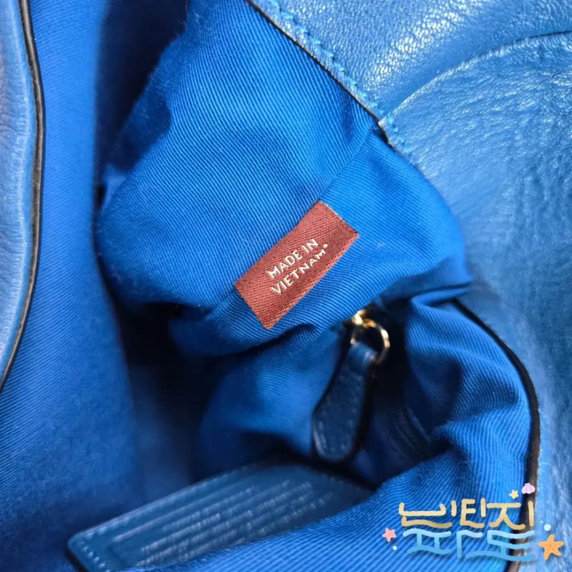 COACH 코치 포비 블루 숄더백 상품이미지10