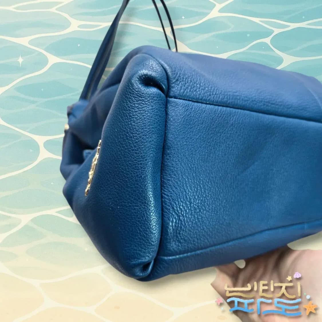 COACH 코치 포비 블루 숄더백 상품이미지5