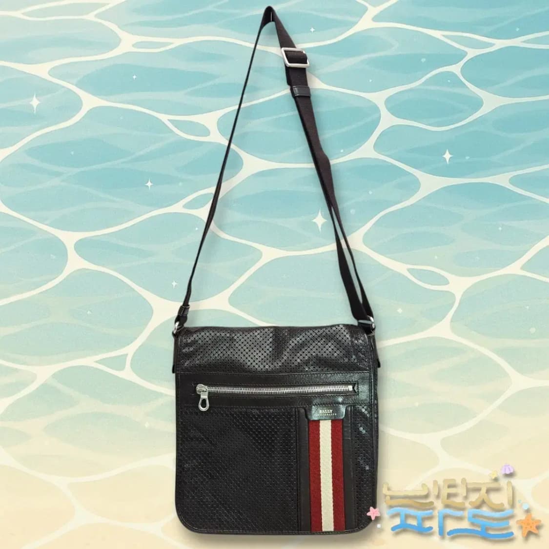 BALLY 스위스제 발리 펀칭 레터 크로스백 상품이미지1