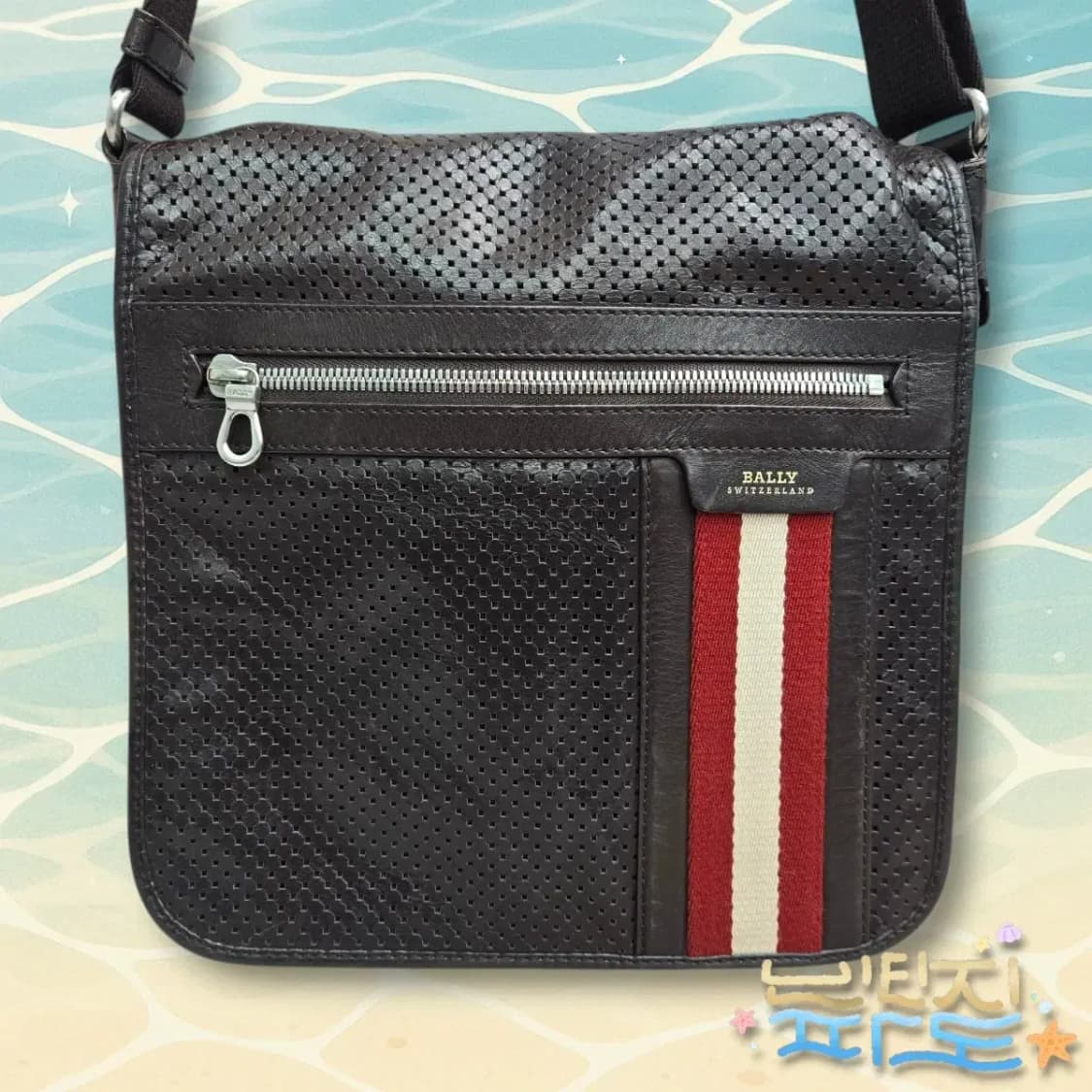 BALLY 스위스제 발리 펀칭 레터 크로스백 상품이미지2