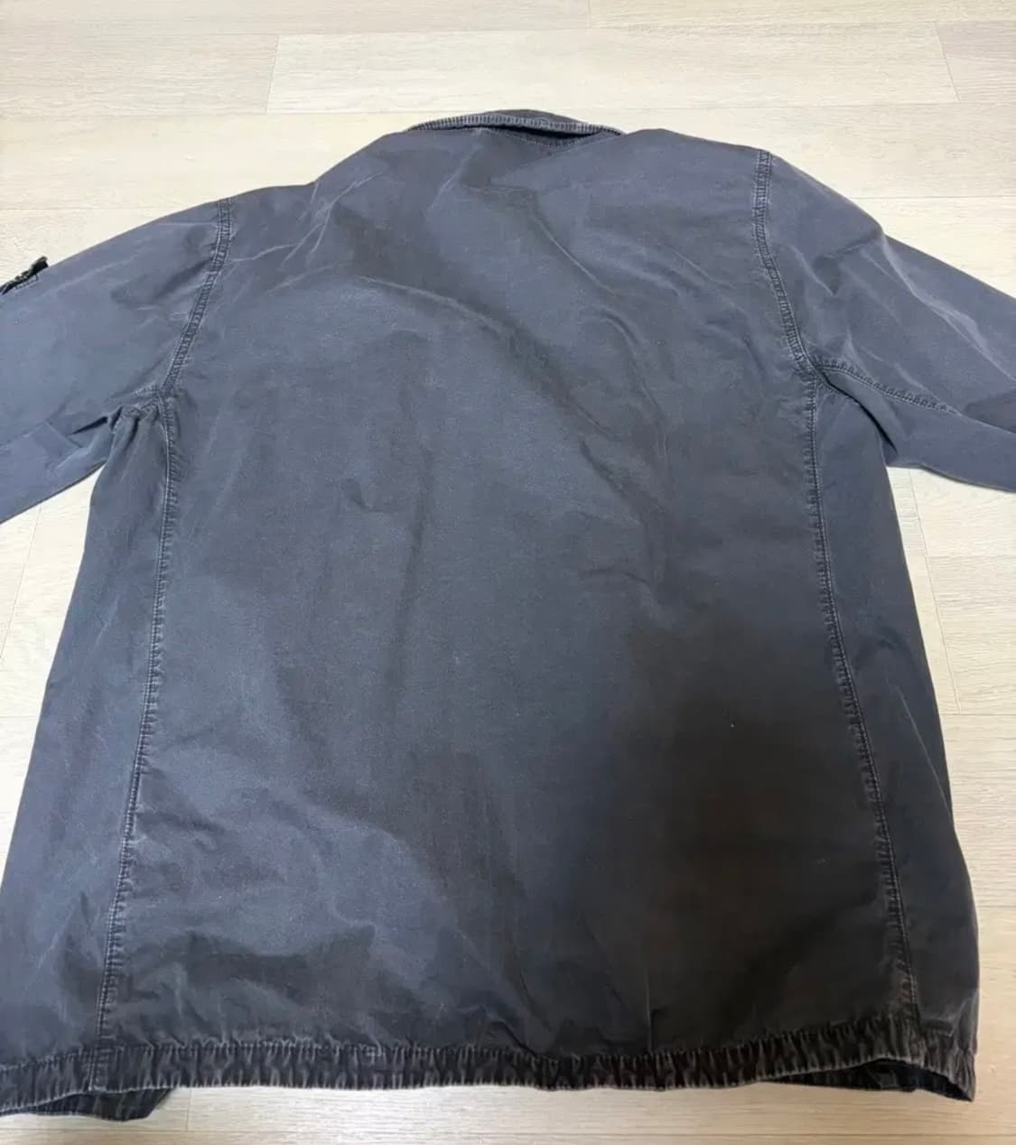 [L] 스톤아일랜드 올드이팩트 오버셔츠 블랙 22ss 114WN 상품이미지2