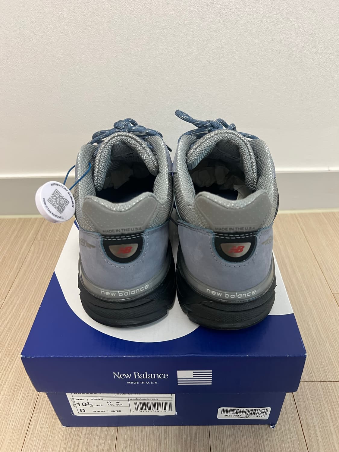 뉴발란스 990v4 아크틱 그레이 285 상품이미지2