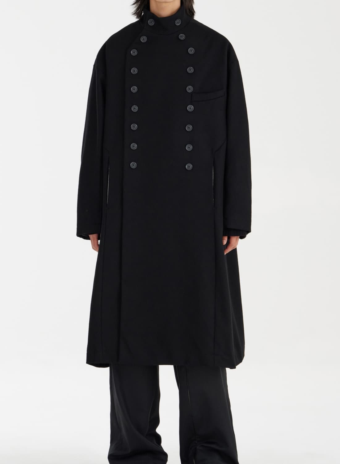 PROFESSOR.E   E Fencing Coat - Black 상품이미지2
