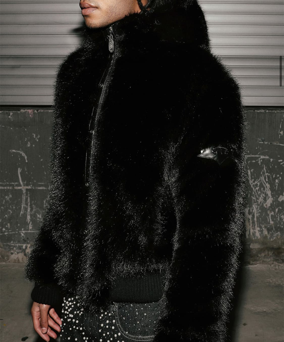 배드블러드 퍼 자켓 상품이미지2