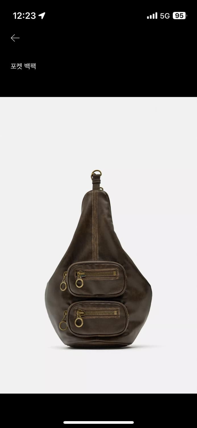 자라 가죽백 상품이미지1