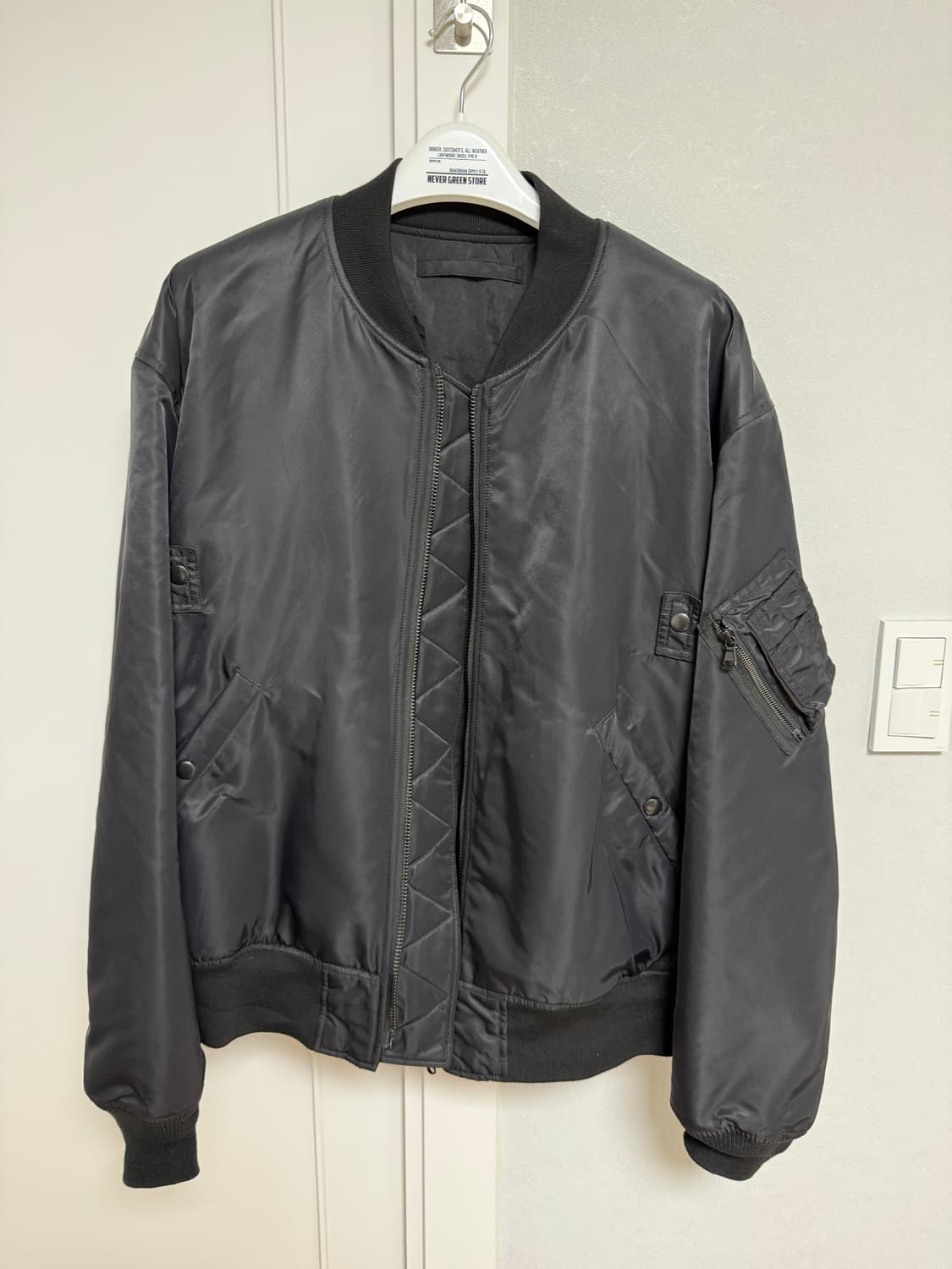 느린양반 스펙테이터 에어맨 자켓2 ma-1 L사이즈 상품이미지2