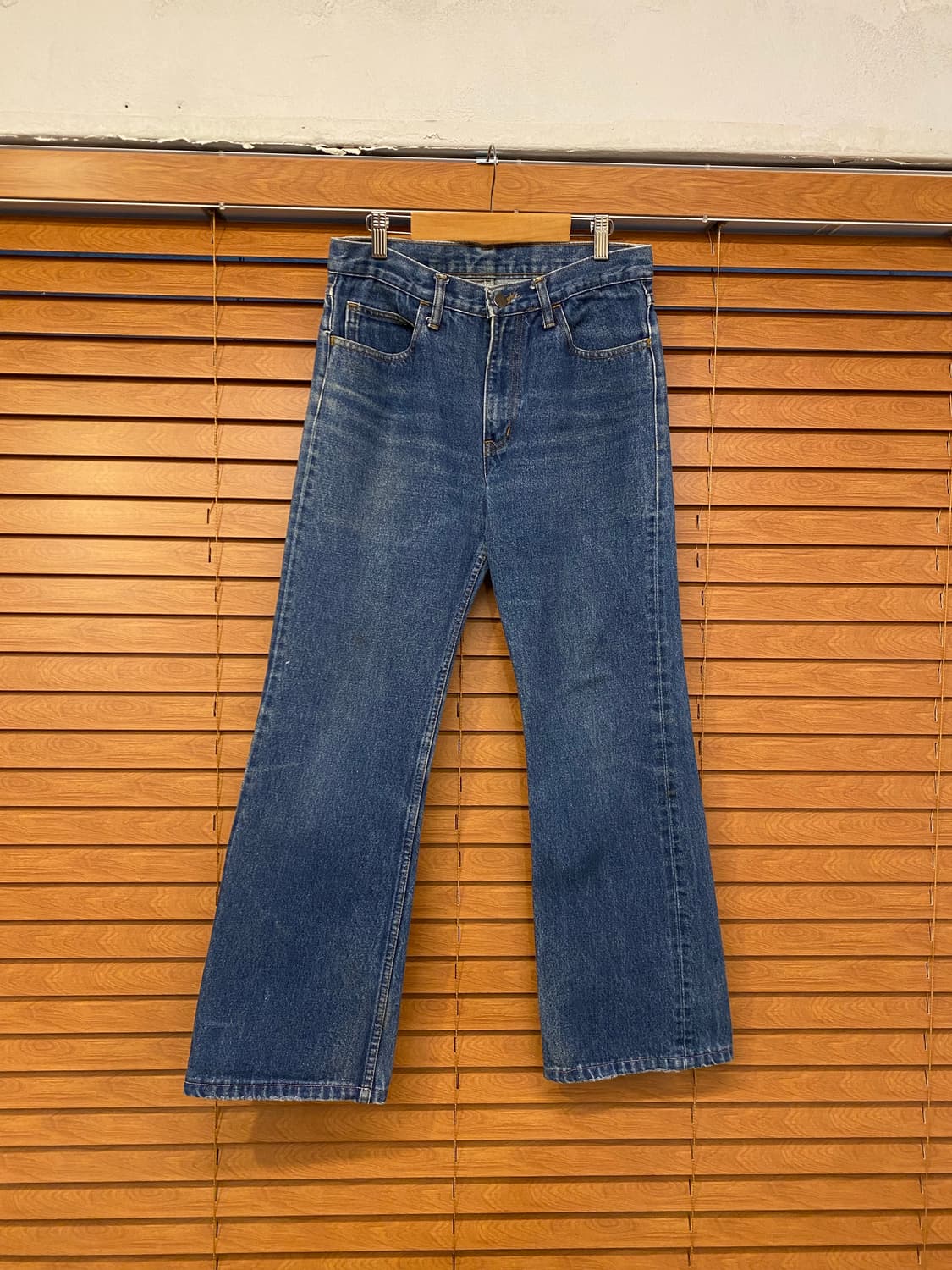 (29inch) 랭글러 부츠컷 진청 웨스턴 상품이미지4