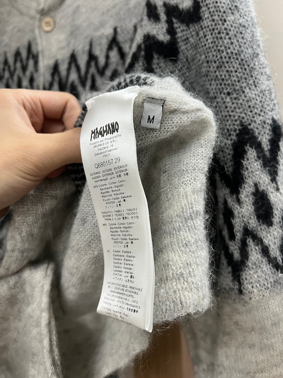 마리아노 가디건 M 상품이미지3