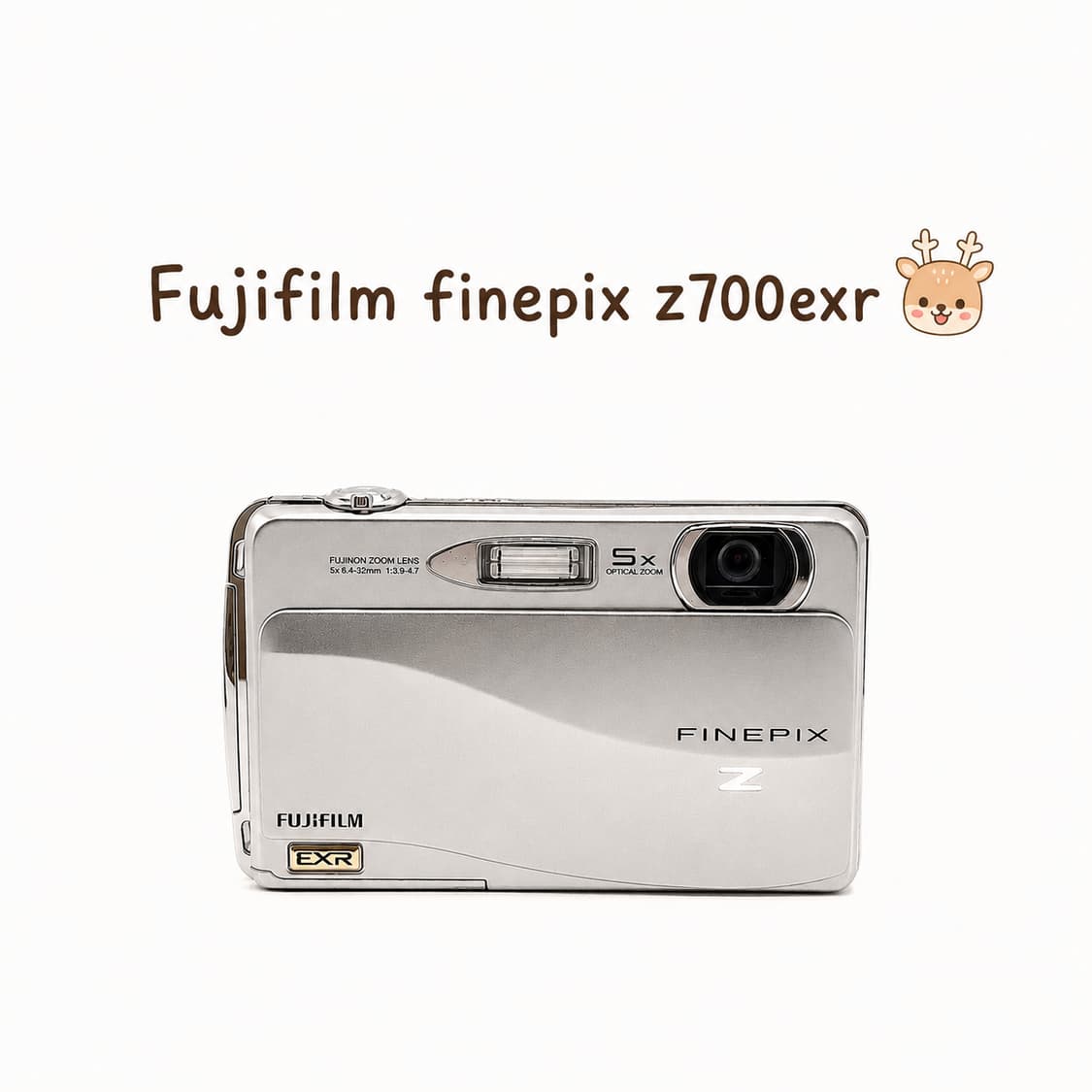 파인픽스 Z700EXR 실버🩶 터치 빠른 슬림 감성디카 상품이미지1
