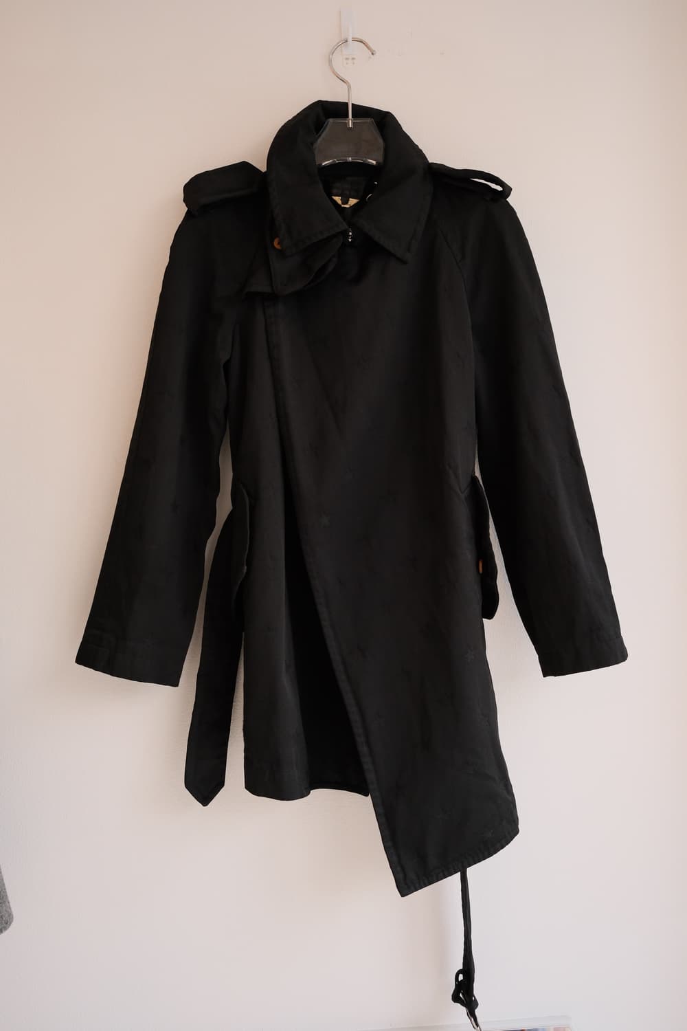 Asymmetric star trenchcoat  상품이미지5
