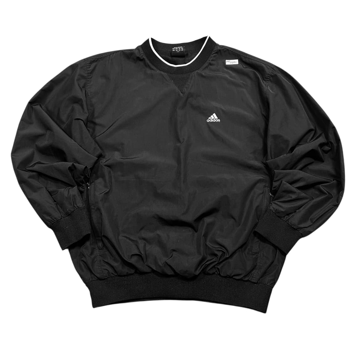 ✨ (바배) 아디다스 폴리쉘 블랙 바람막이 웜업  상품이미지1