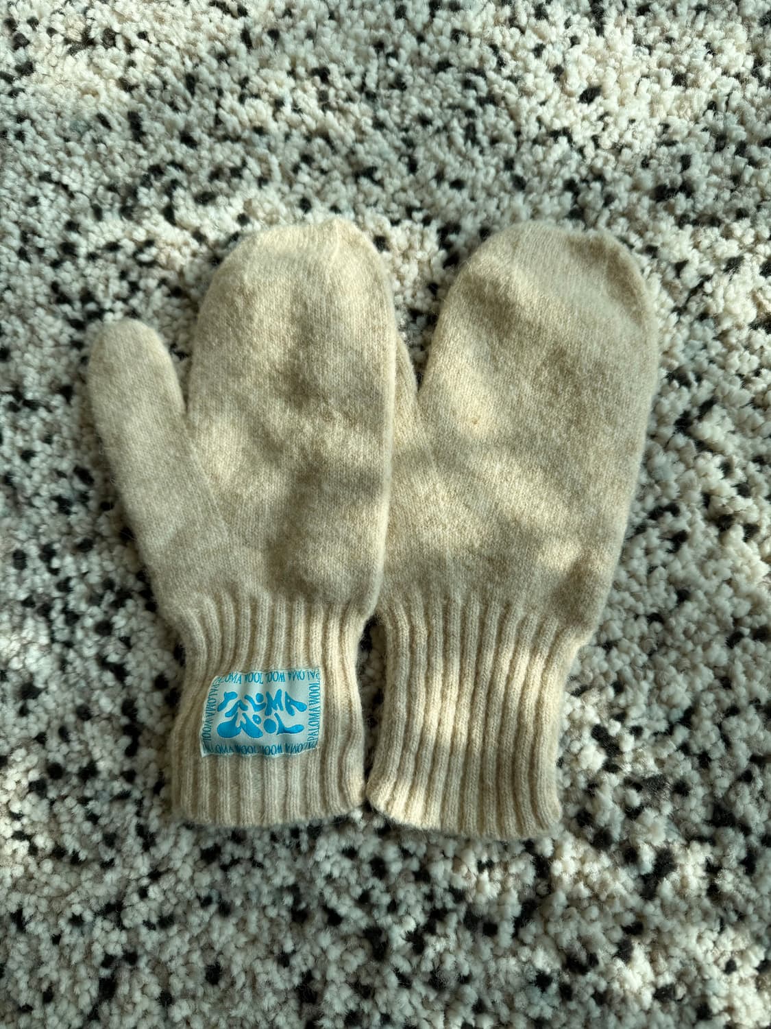 팔로마울 니트 장갑 에크루 상품이미지4