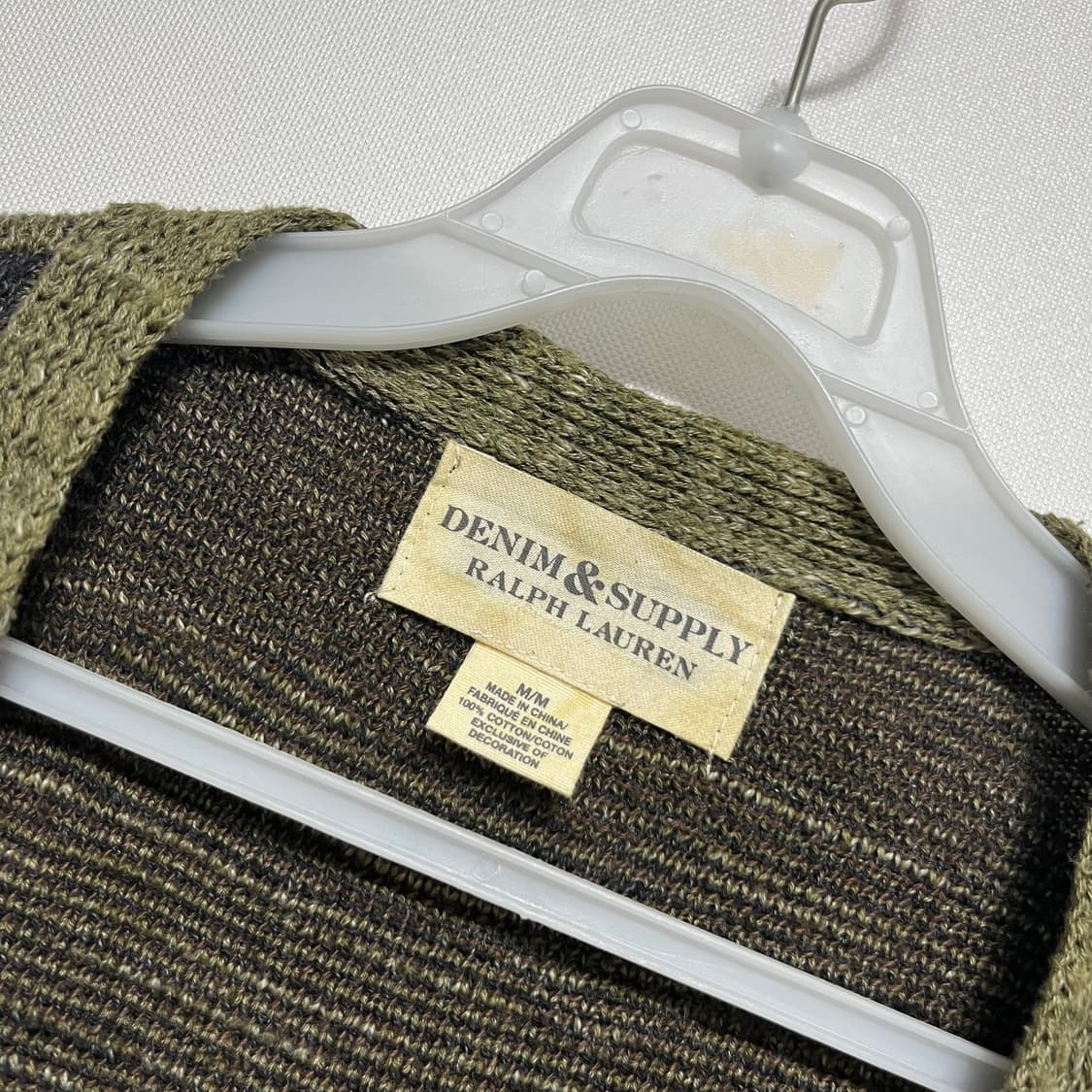 데님앤서플라이 랄프로렌 카모 가디건 m 상품이미지2