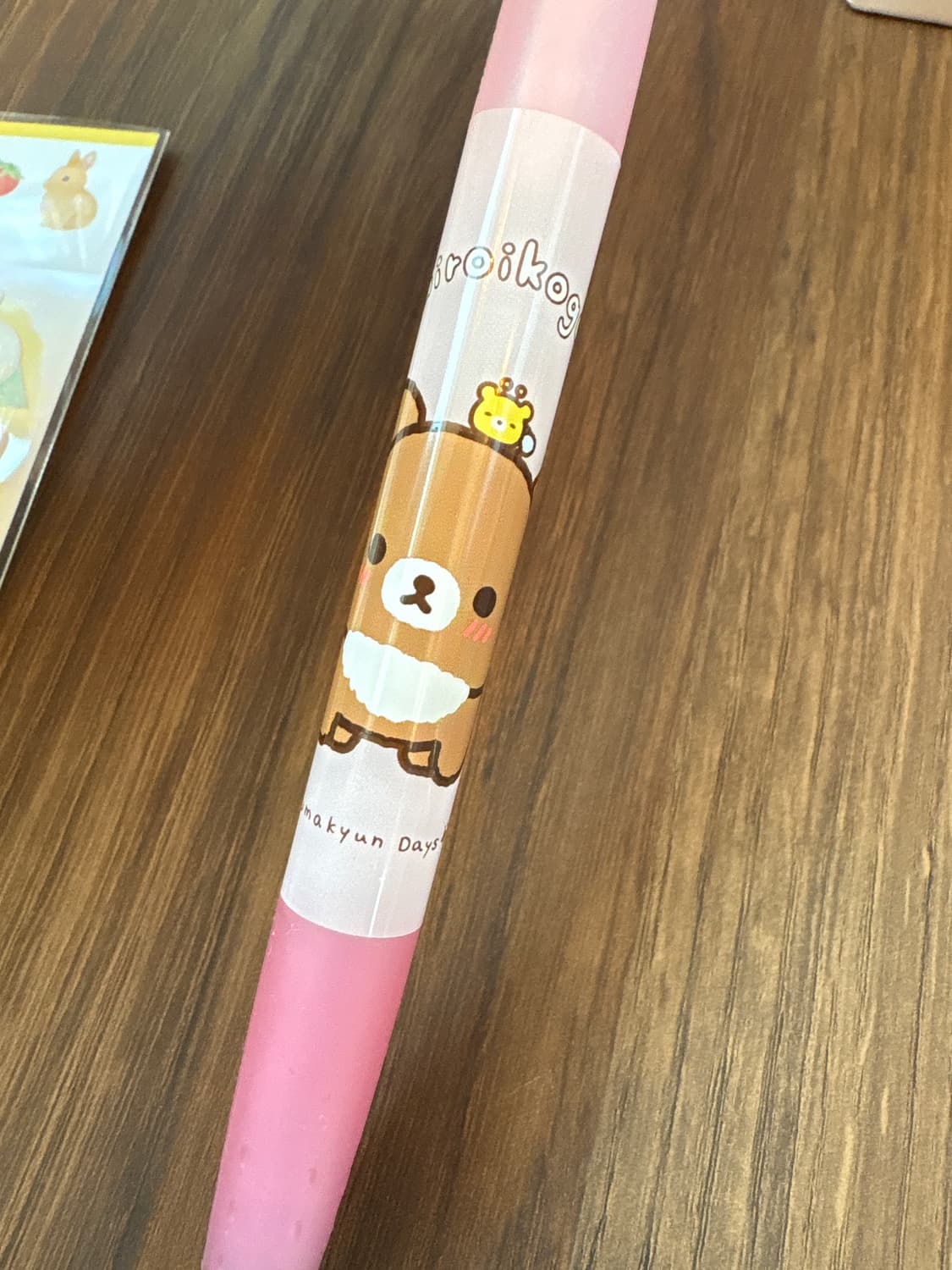 리락쿠마 볼펜 (핑크 상품이미지2