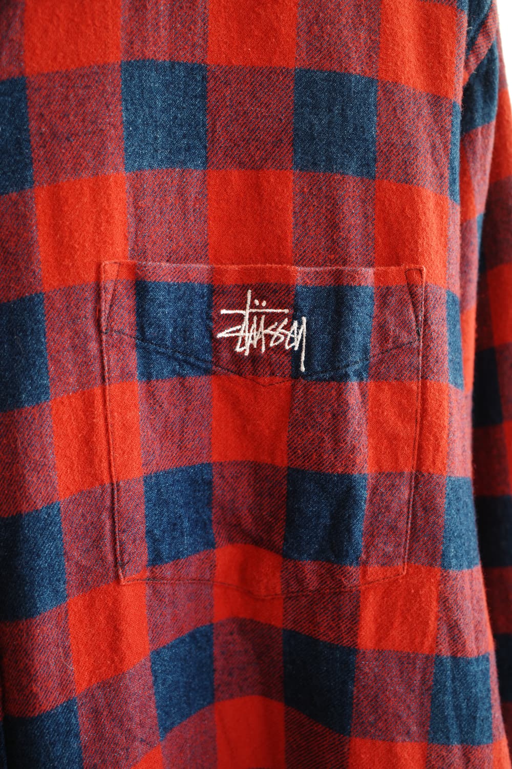 Stussy classic 스투시 버팔로체크 포켓 셔츠 상품이미지4