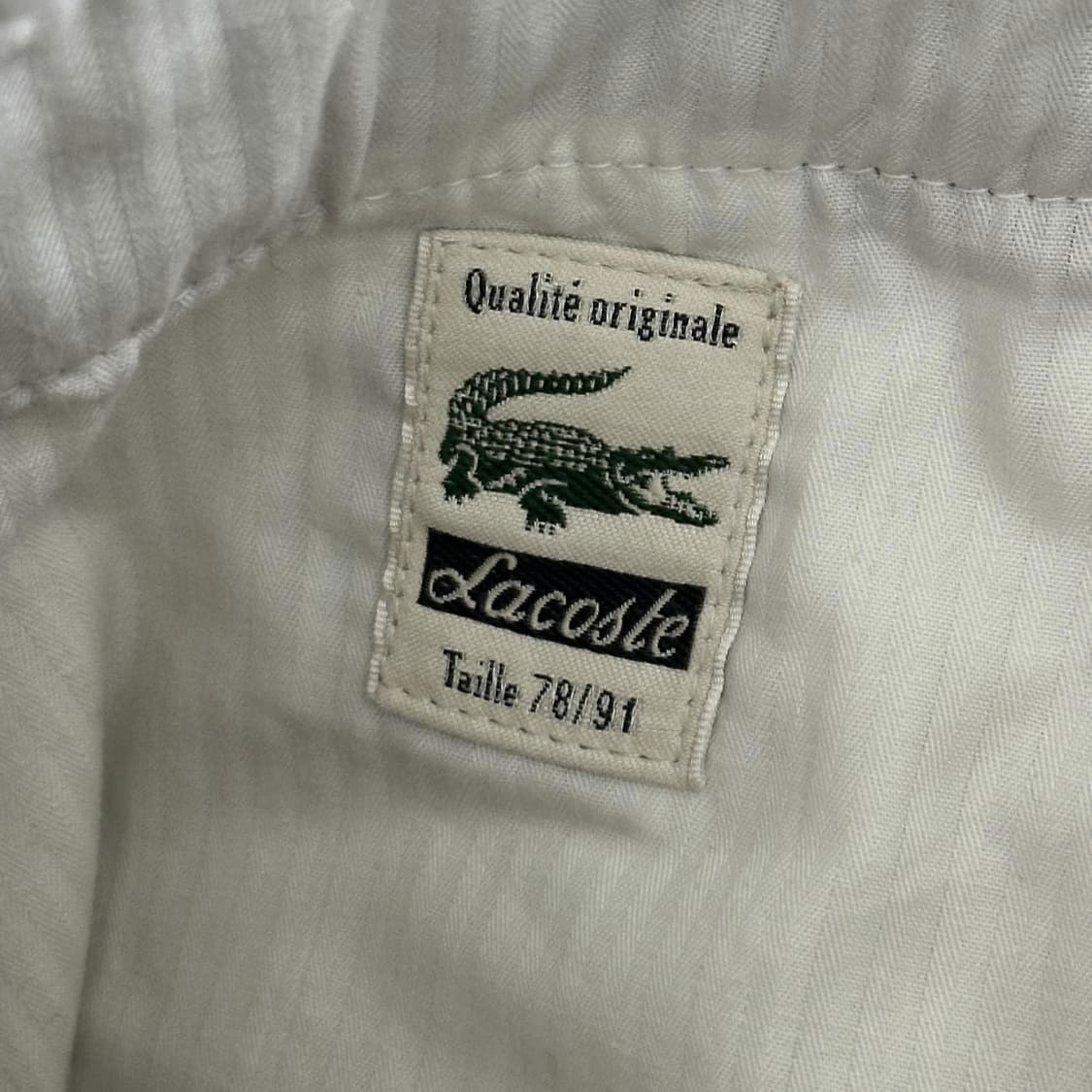 라코스테 크록 베이지 치노팬츠 (30인치) 상품이미지6