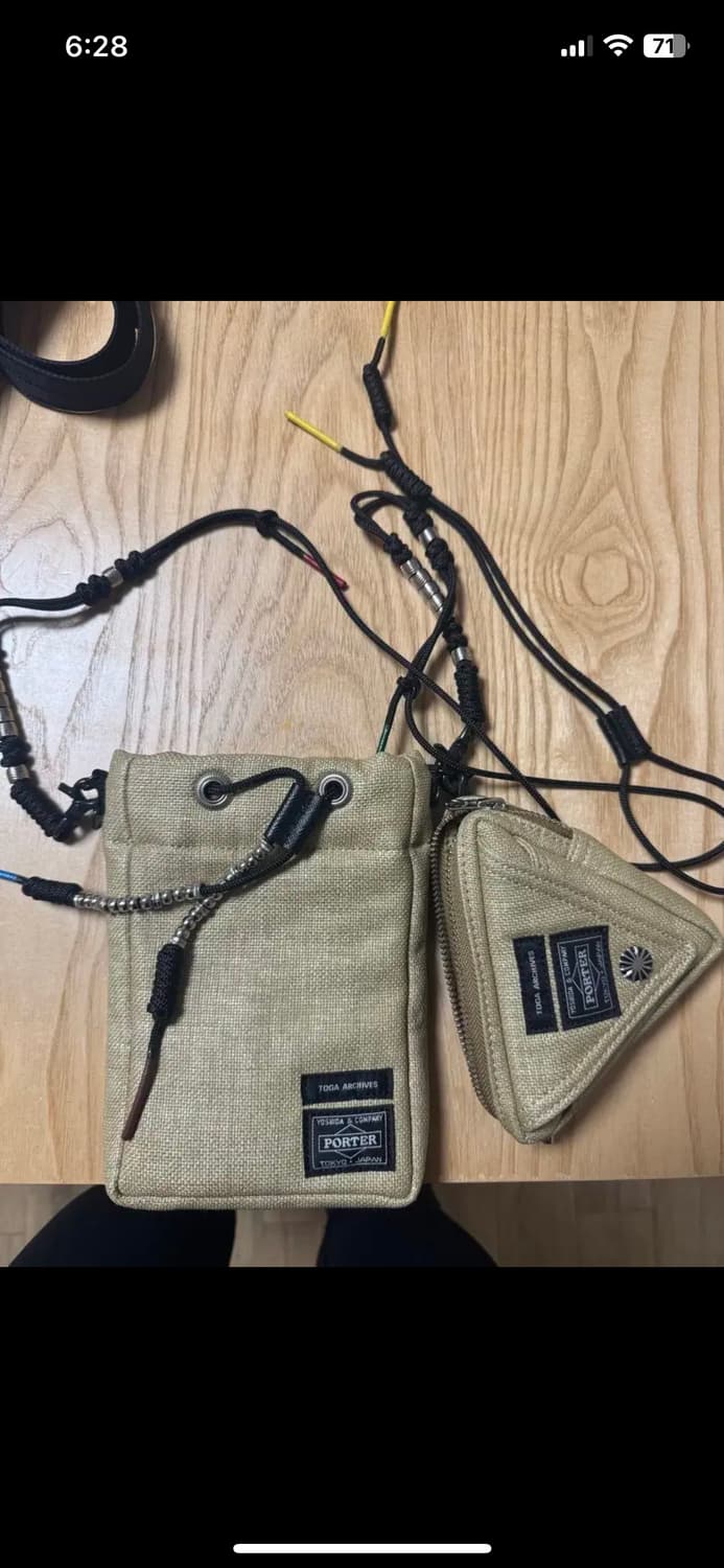 포터 토가 (TOGA X POTER) 숄더 크로스백 베이지 상품이미지3