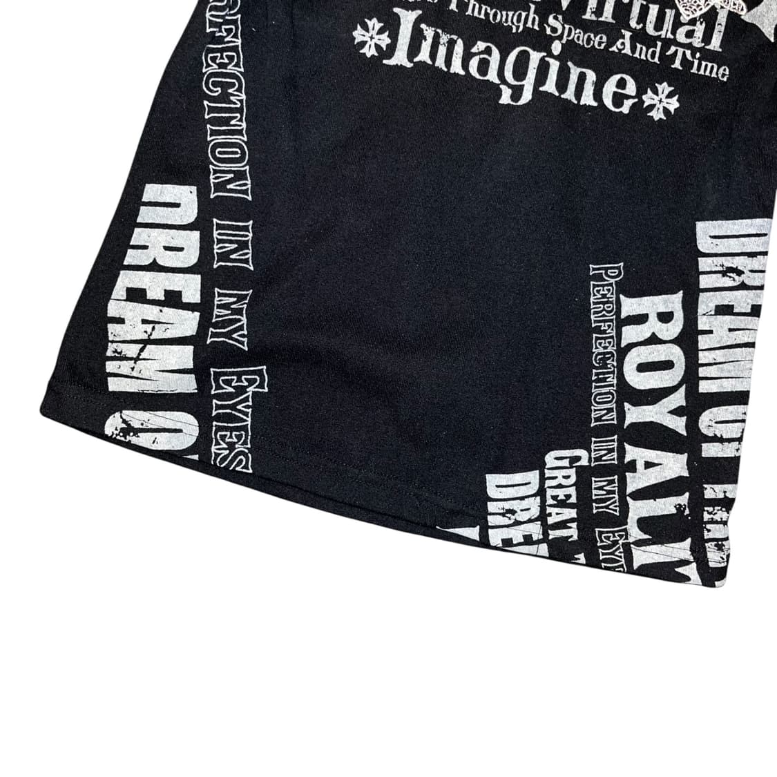 Glitz 글리츠 십자 크로쉐 반팔티 펑크y2k갸루 상품이미지6