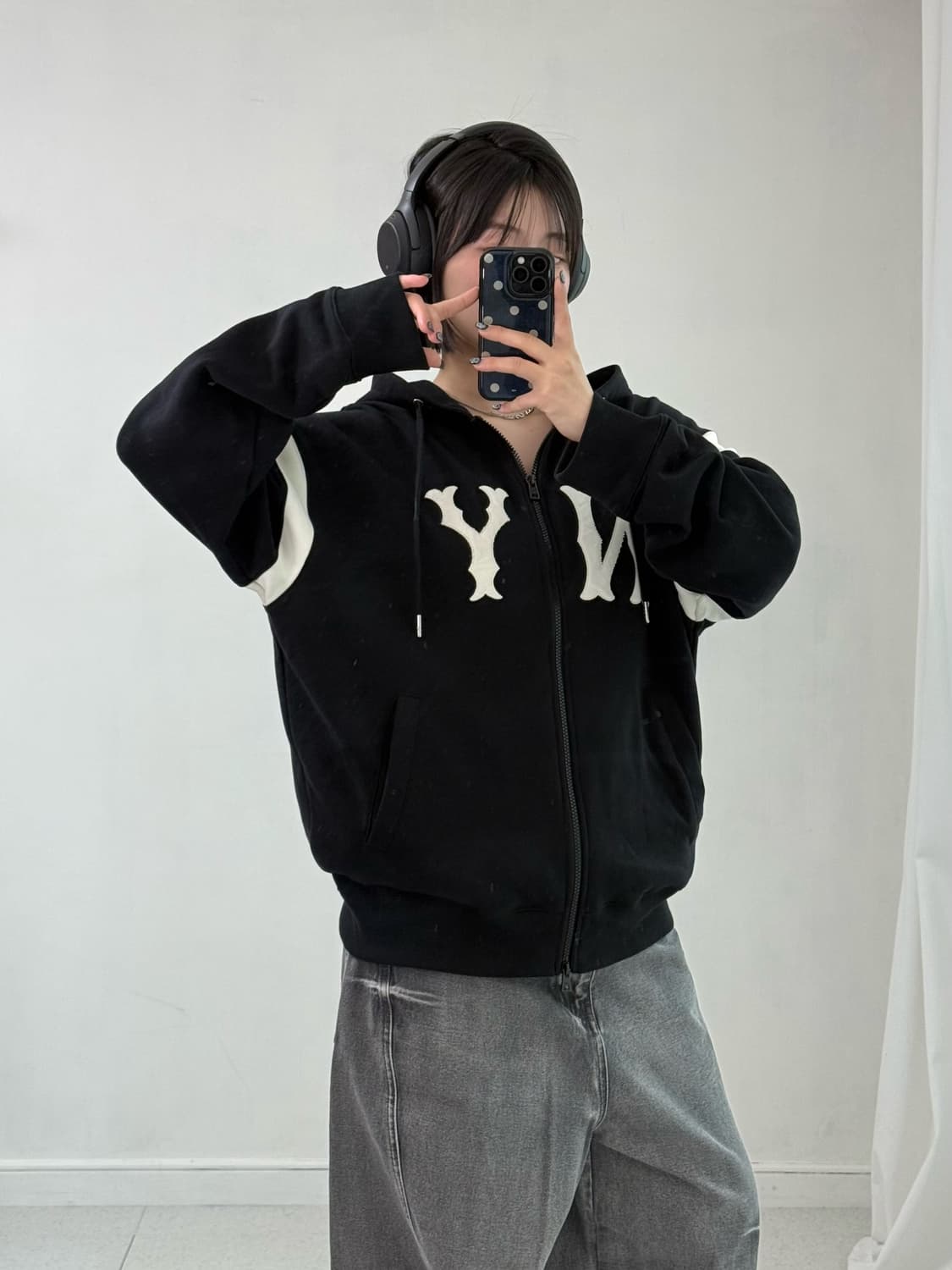 엠엘비 NY 투웨이 오버핏 후드집업 상품이미지2