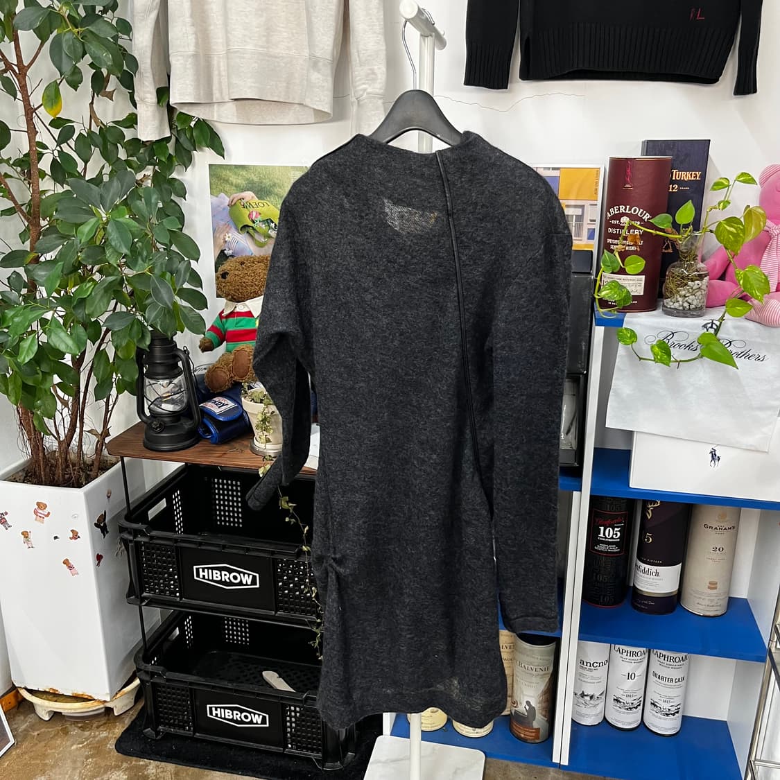 헬무트랭 비대칭 울원피스 S 상품이미지6