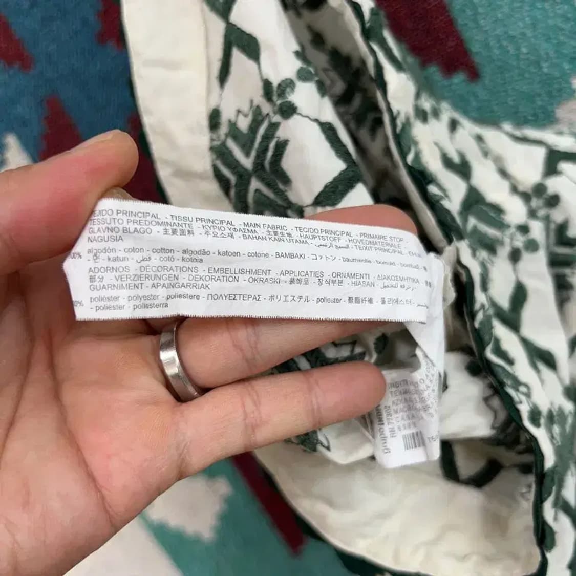 [25~27인치] 자라 여자 패턴 캐주얼 스트릿 반바지 상품이미지4