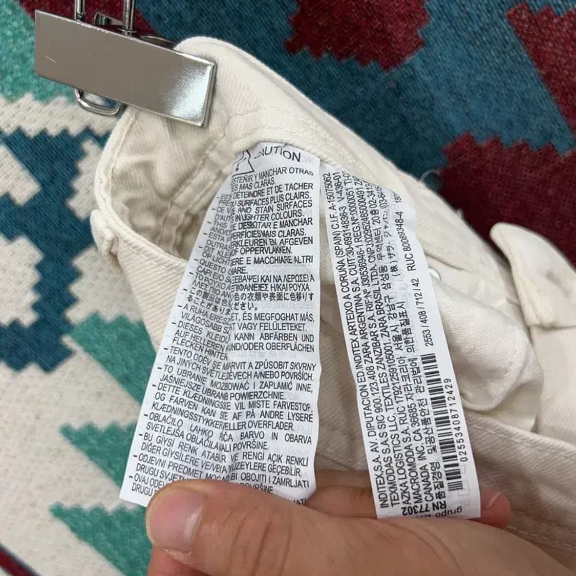 [32인치] 자라 클래식 캐주얼 치노팬츠 면 바지 상품이미지6