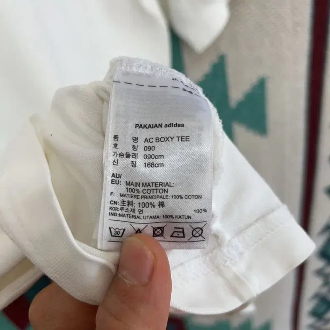 [95] 아디다스 유로파 빅로고 프린팅 캐주얼 스트릿 반팔 티 상품이미지4