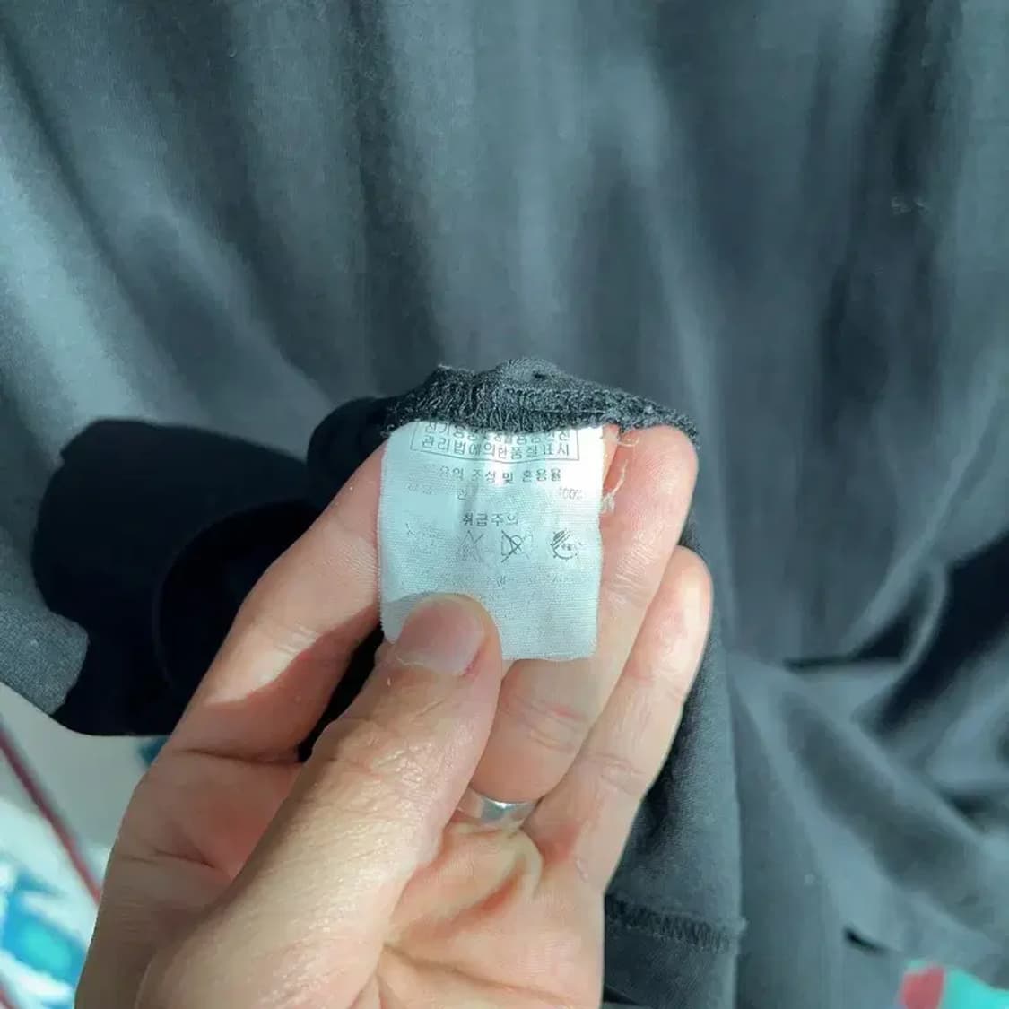 [100] 아웃도어 빅로고 프린팅 캐주얼 유니섹스 반팔 티 상품이미지6