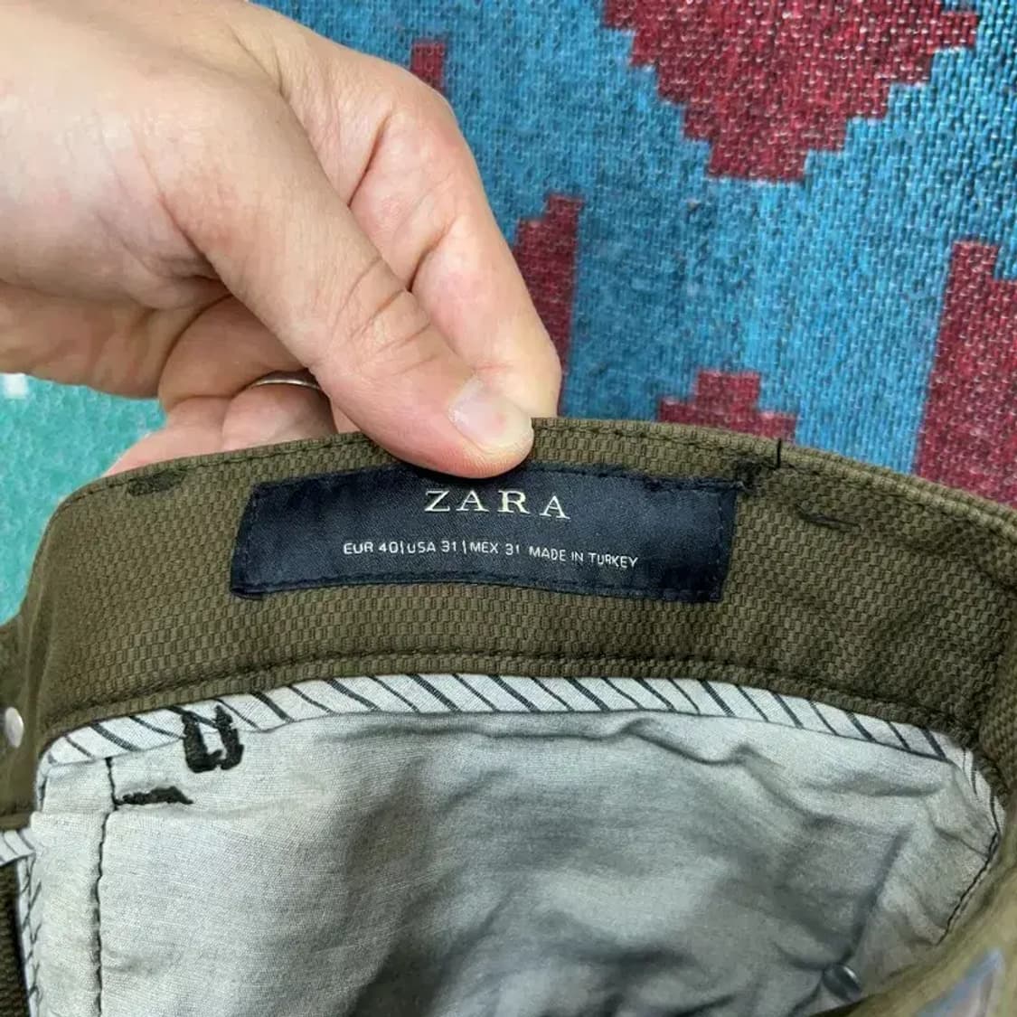 [32인치] 자라 캐주얼 스트릿 바지 팬츠 상품이미지5