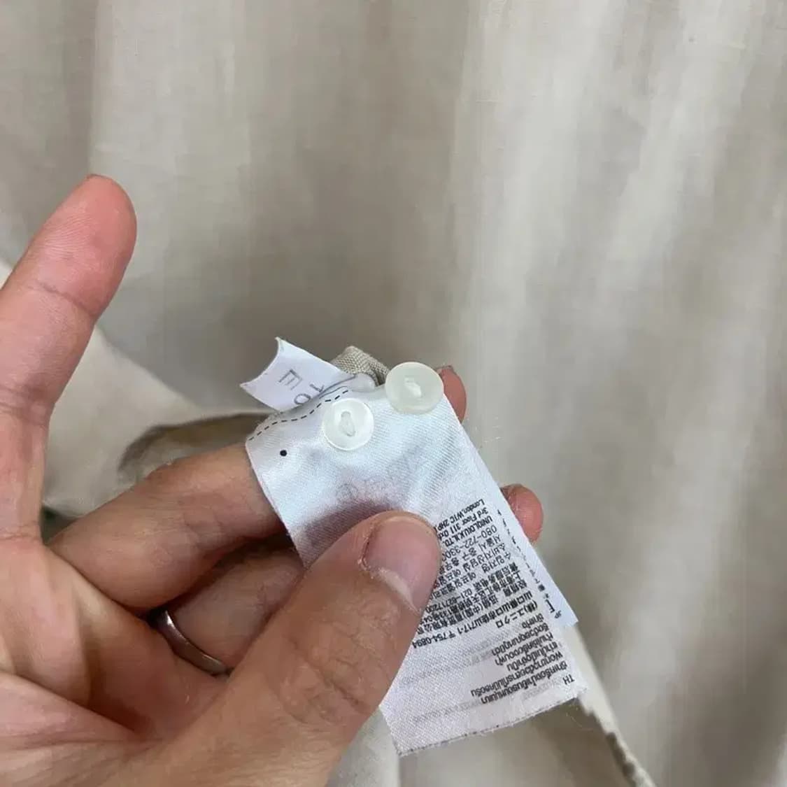 [95] 유니클로 여자 린넨 봄 여름 클래식 캐주얼 블라우스 상품이미지6