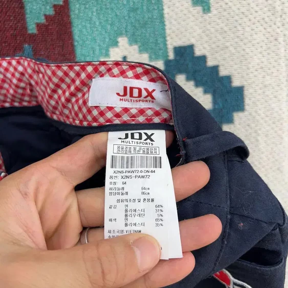 [24인치] JDX 여자 골프 기능성 스포츠 바지 상품이미지5