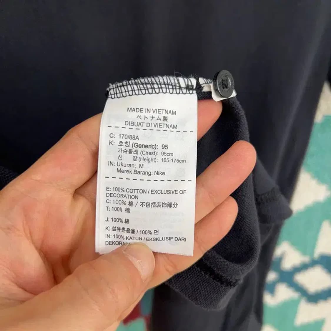 [95] 나이키 캐주얼 스탠다드 자수 반팔 PK 카라티 상품이미지5