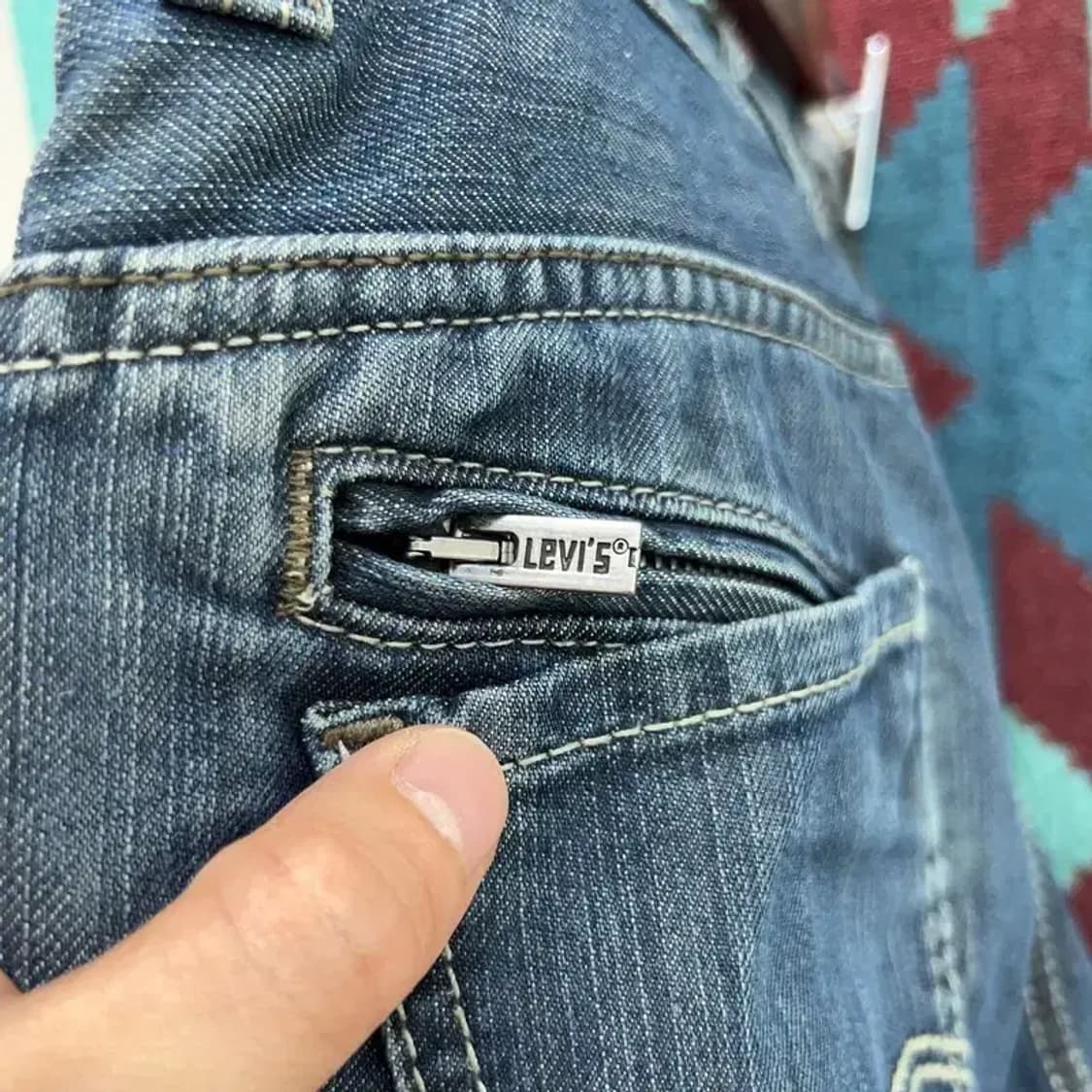 [30인치] 리바이스 여자 캐주얼 스트릿 데님 청바지 상품이미지5