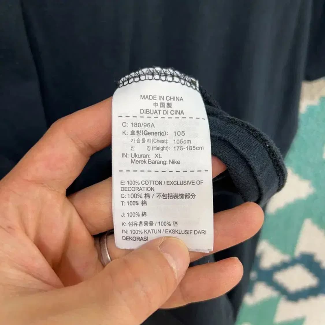 [95] 나이키 캐주얼 유니섹스 빅로고 반팔 티 상품이미지5