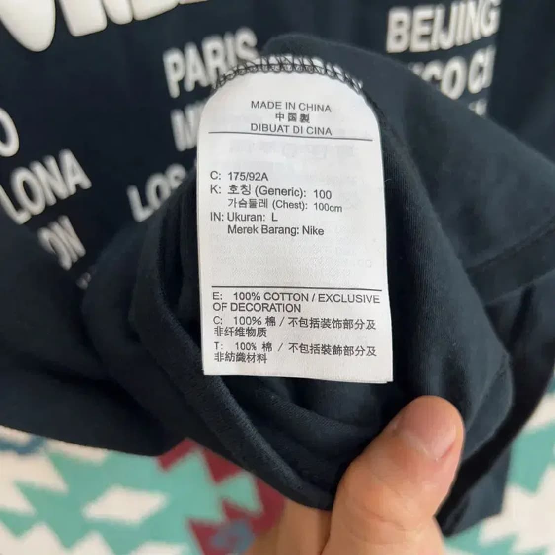 [100] 나이키 멀티로고 캐주얼 스트릿 반팔 티 상품이미지5
