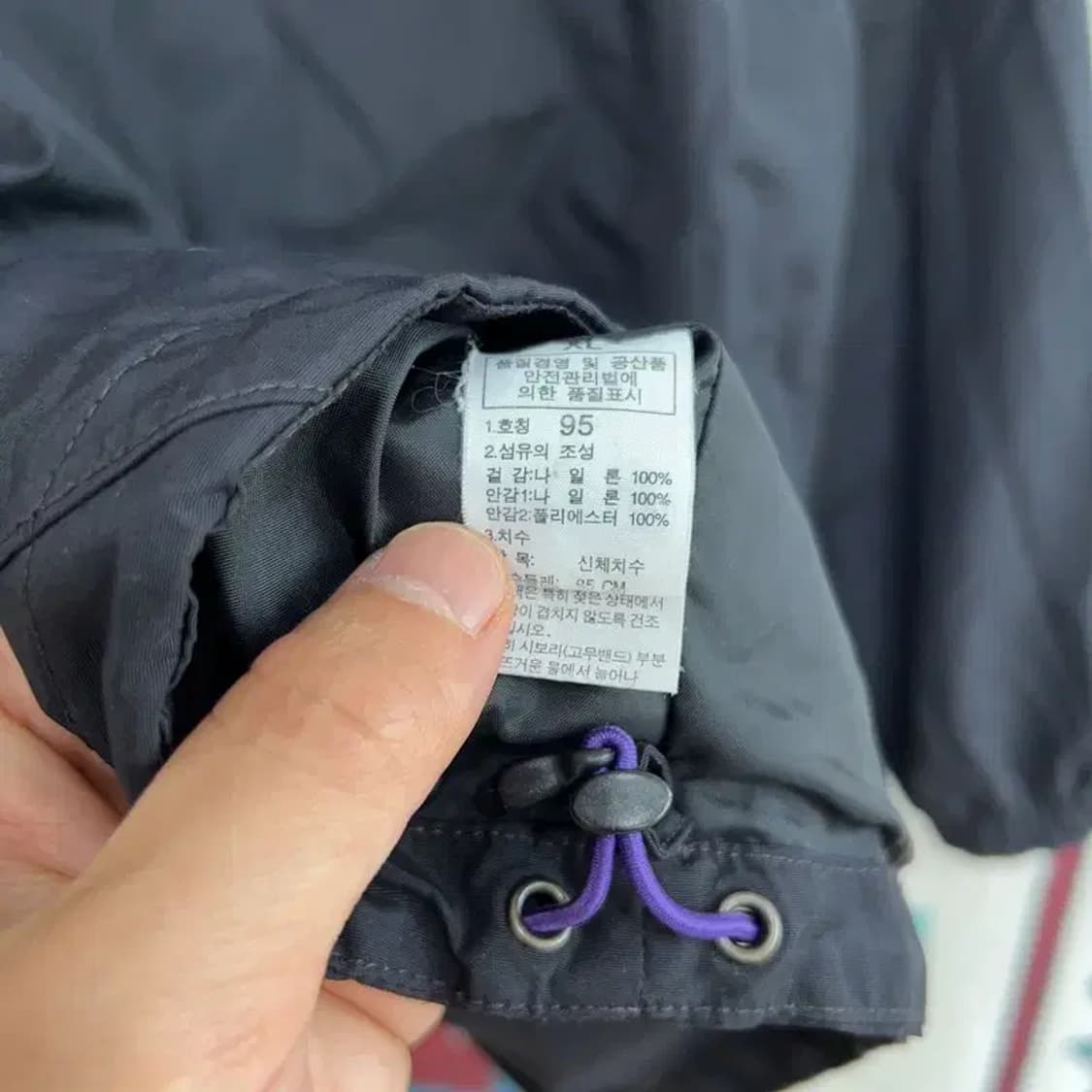 [100] 노스페이스 등산 우븐 캐주얼 바람막이 자켓 상품이미지6