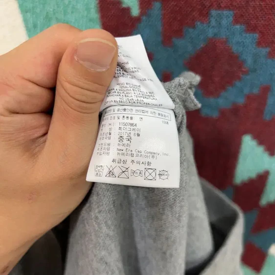 [28~30인치] 뉴에라 캐주얼 유니섹스 자수 반바지 상품이미지7