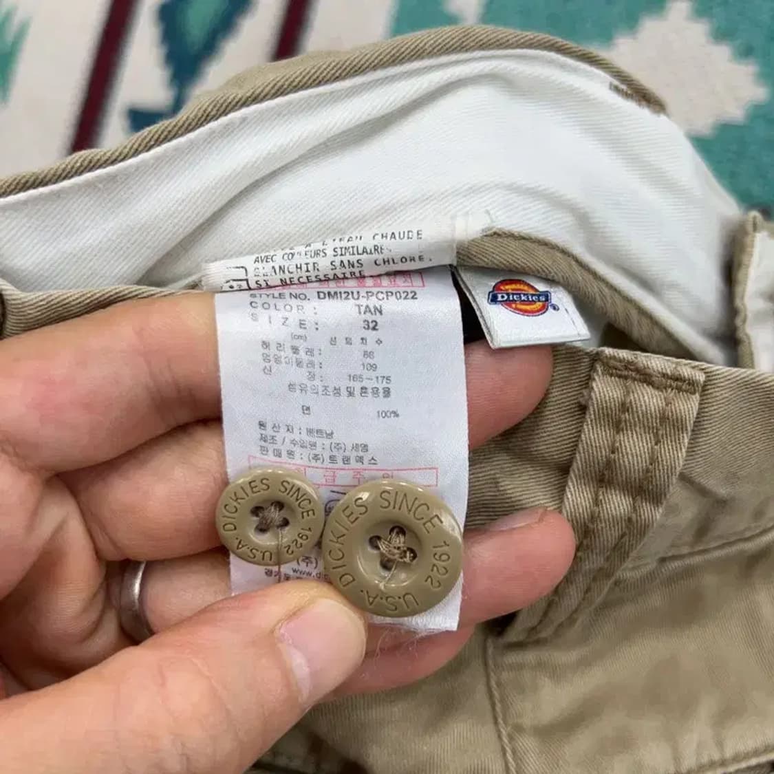 [32인치] 디키즈 빈티지 캐주얼 치노 반바지 상품이미지6