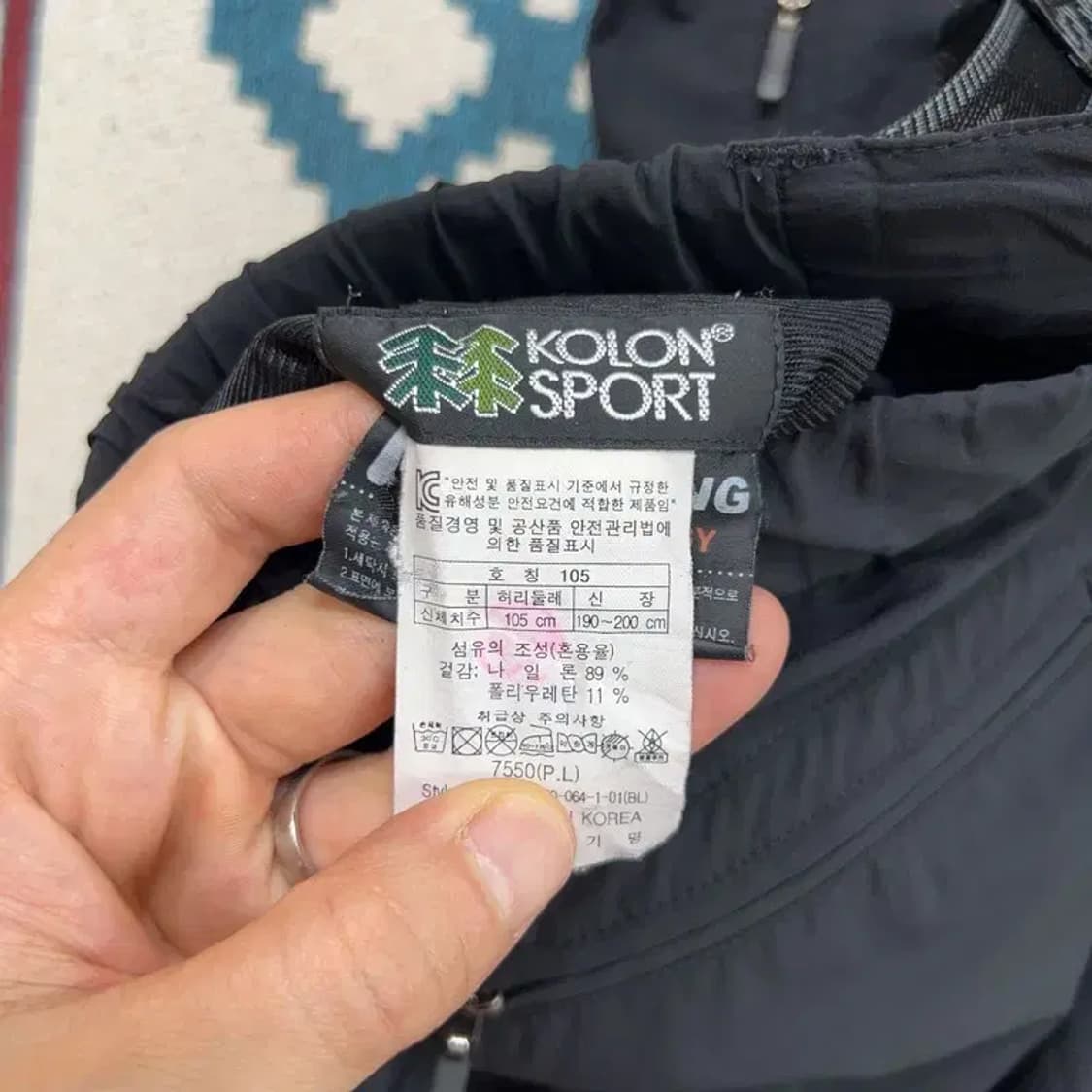 [43~45인치] 코오롱 등산 기능성 7부 반바지 상품이미지4
