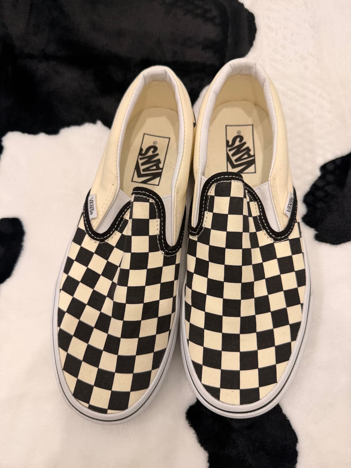 반스 체커보드 슬립온 상품이미지2