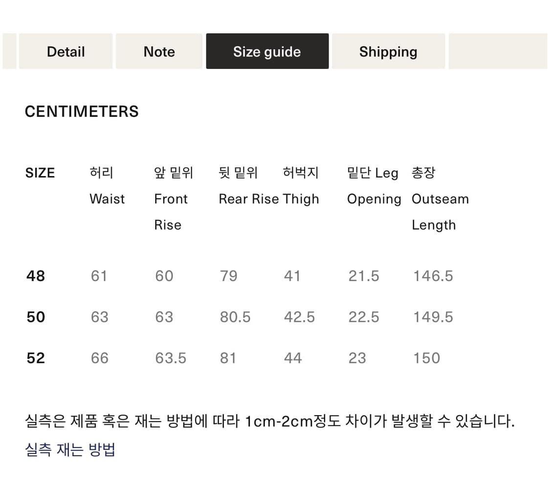 나이젤카본 레일웨이 던가리 데님 50사이즈 상품이미지2