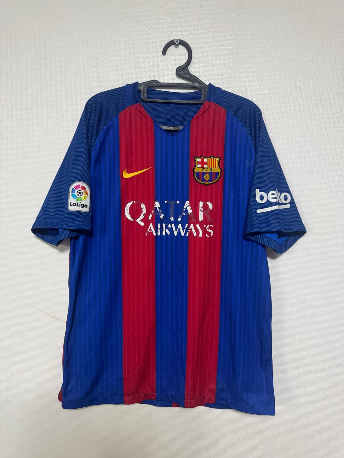 나이키 바르셀로나 메시 16-17 유니폼 반팔 홈 상품이미지1