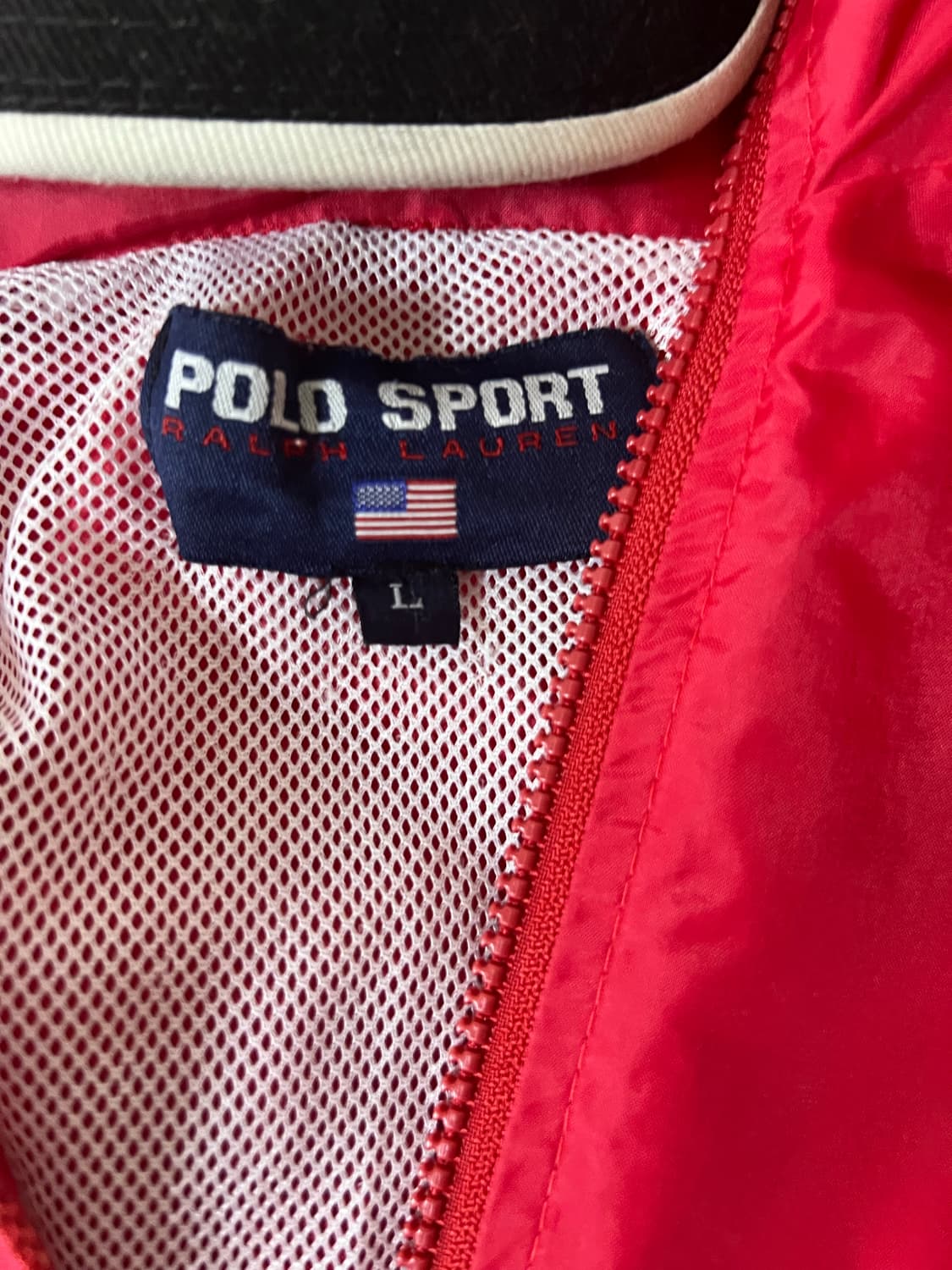 90s 폴로 바람막이 L 상품이미지5