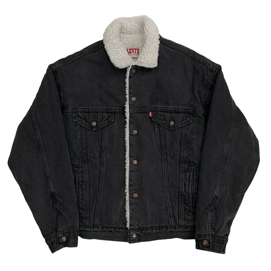 리바이스 USA 흑청 쉐르파 자켓 상품이미지1