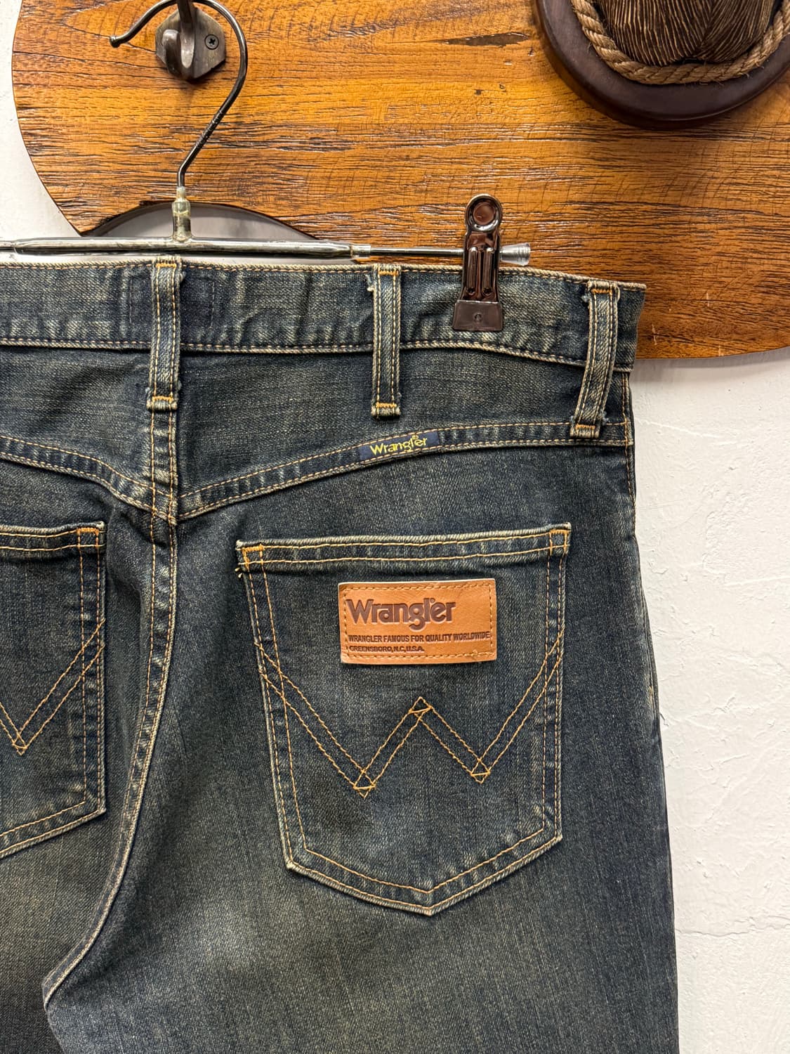 Wrangler Straight Denim Pants 상품이미지3
